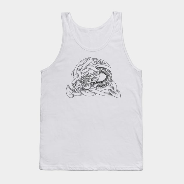 Horned Viking Tank Top by Bolt•Slinger•22